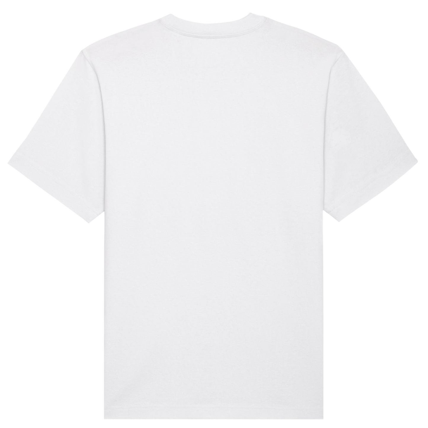 White Hourglass T-Shirt (Yellow Badge)