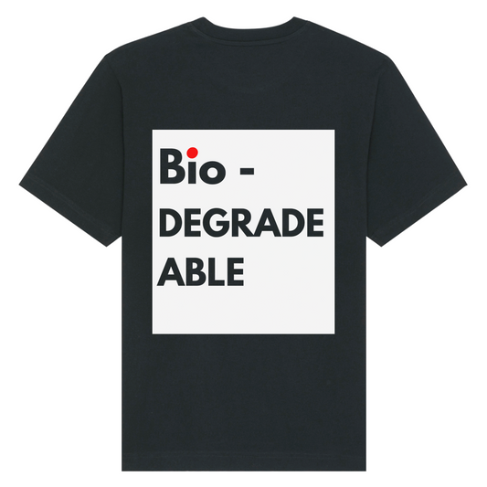 Bio-Degradable T-Shirt Reversed Print (White Background)
