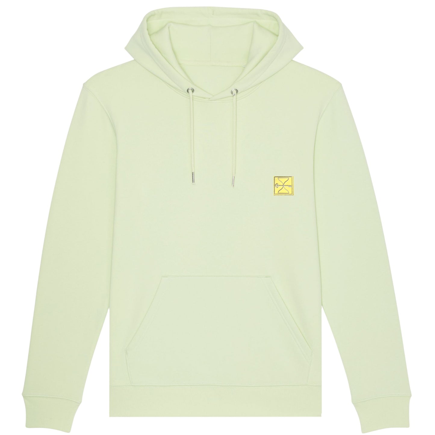 Lime Hourglass Hoodie (Yellow Badge)