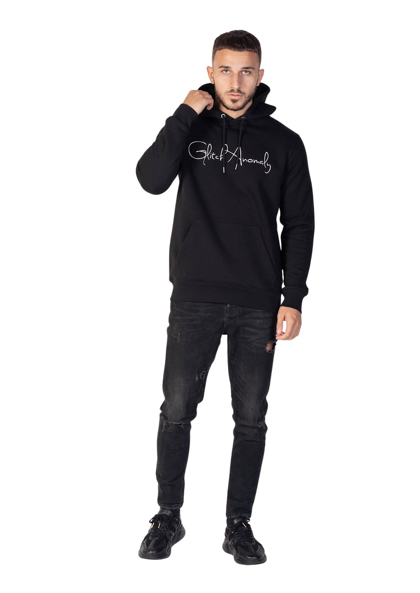 Black Signature Hoodie