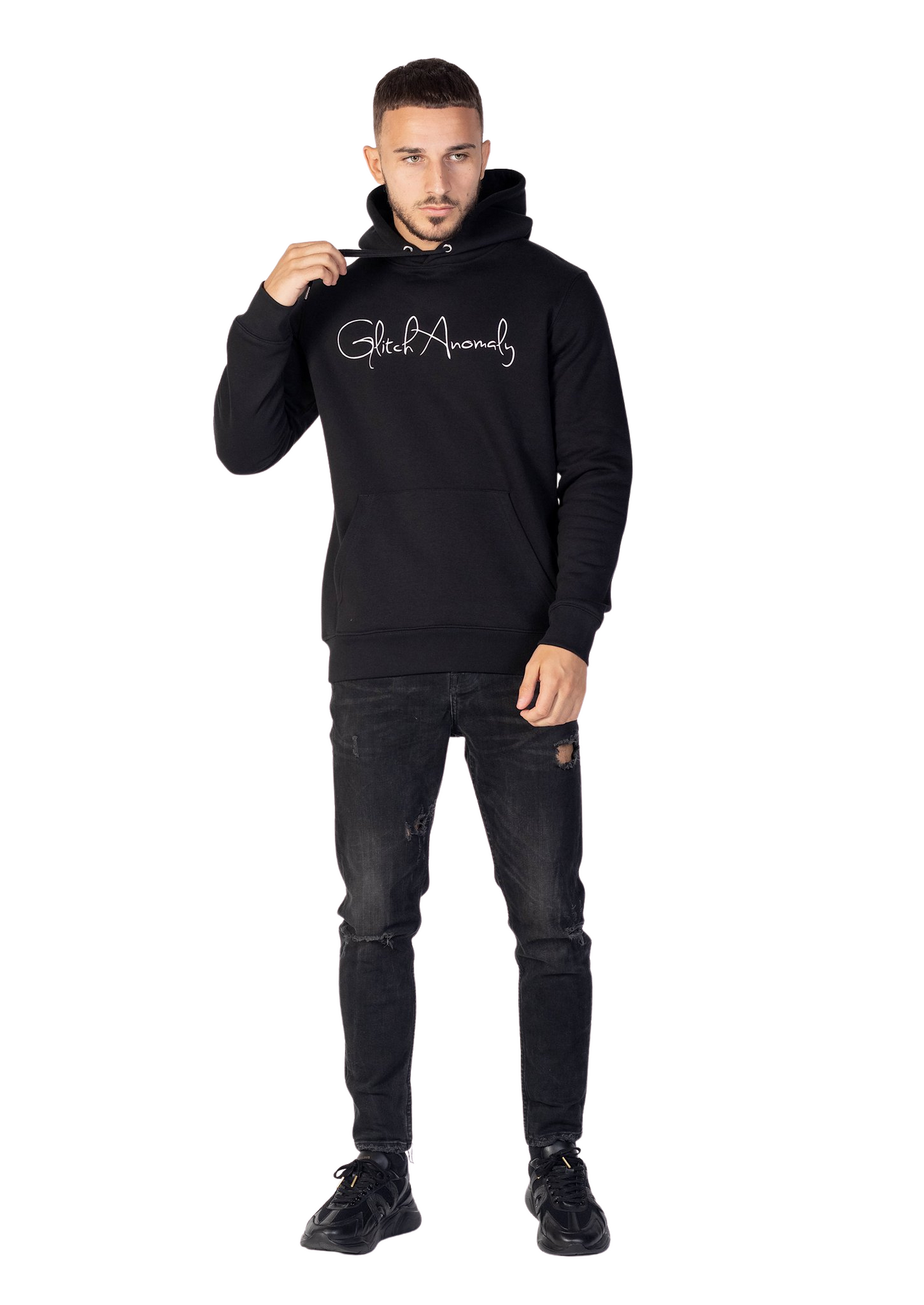 Black Signature Hoodie