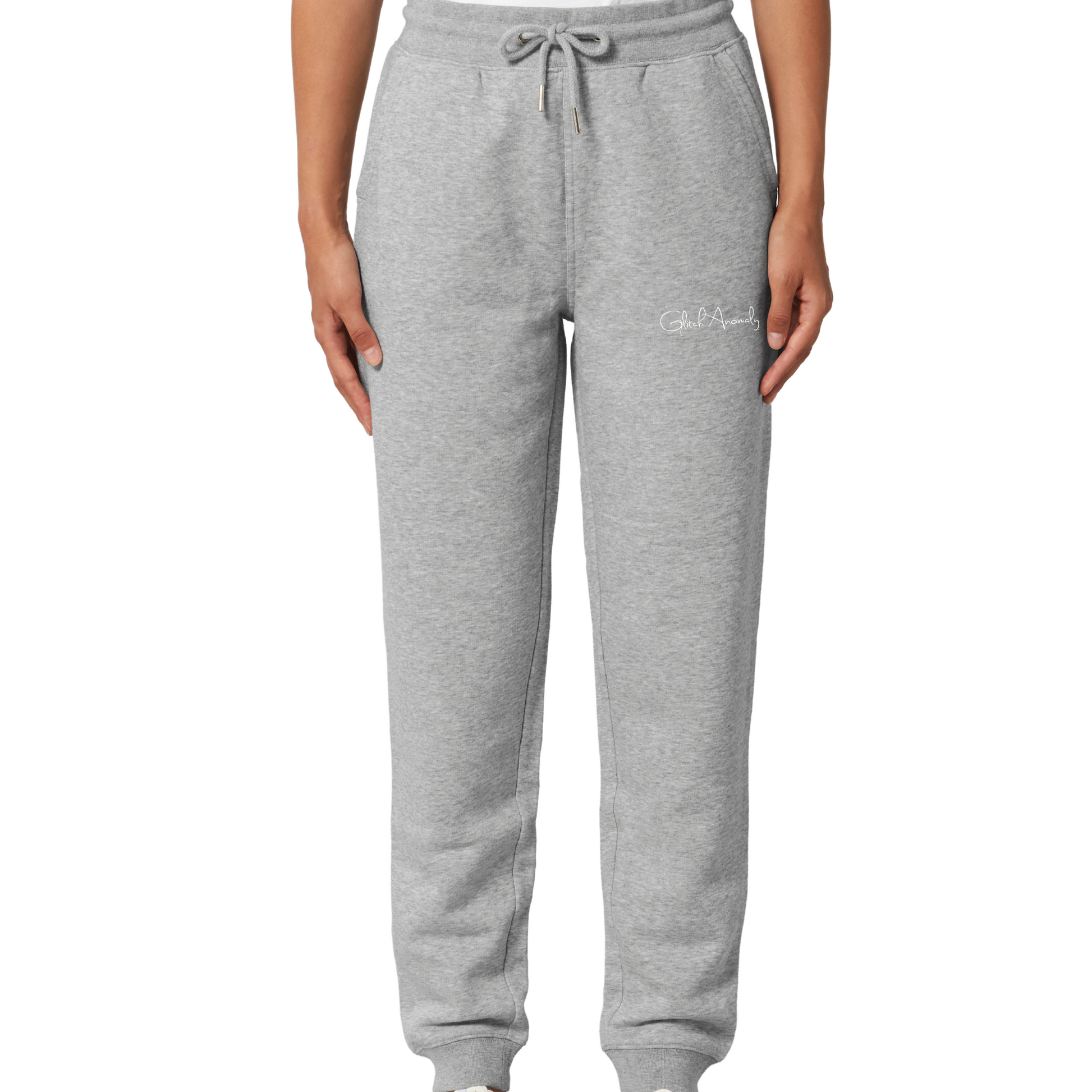 Heather Grey Signature Sweatpants – Glitch Anomaly