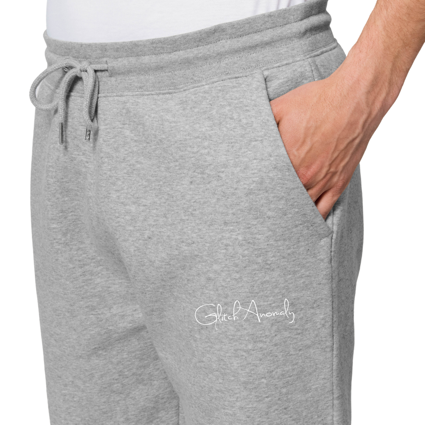 Calvin Klein Men's Monogram Logo Fleece Joggers Sweatpants Grey Heather Sz:  XXL